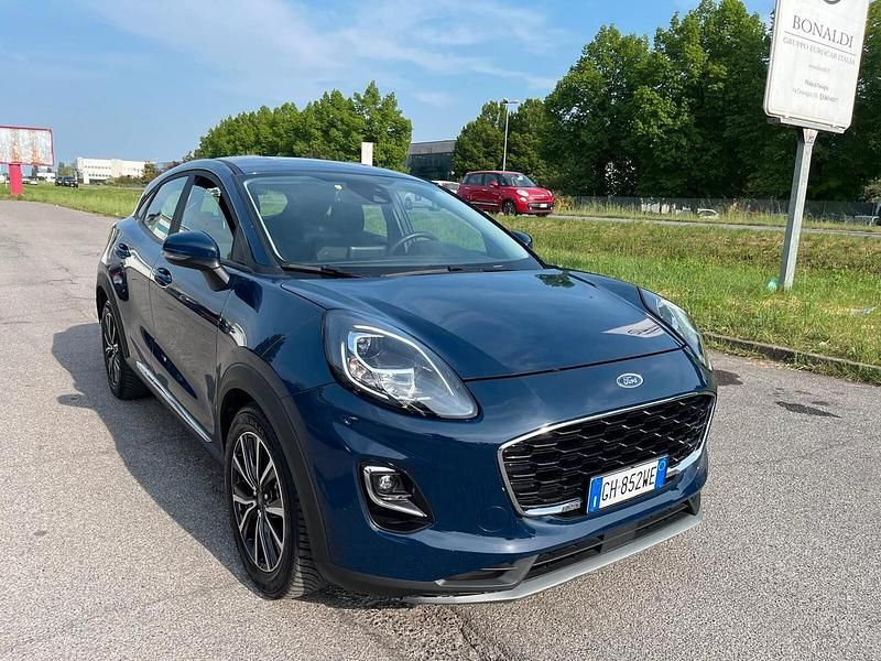 Usata Ford Puma Titanium 125 CV (91 kW) 2022 Blu SUV