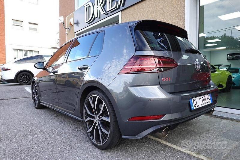 Usata VW Golf VII GTI 245 CV (180 kW) 2019 Grigio Berlina