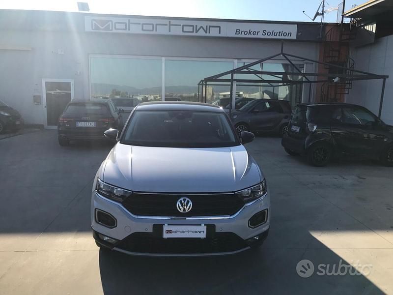 Usata VW T-Roc Advance 150 CV (110 kW) 2018 Bianco SUV
