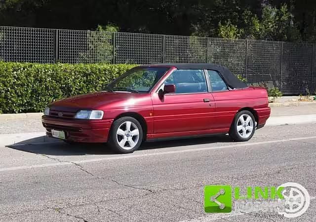 Usata Ford Escort Cabriolet 102 CV (75 kW) 1992 Rosso Cabrio