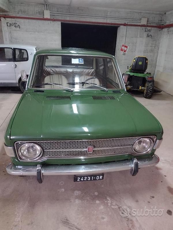 Usata Fiat 128 1970 Verde Berlina