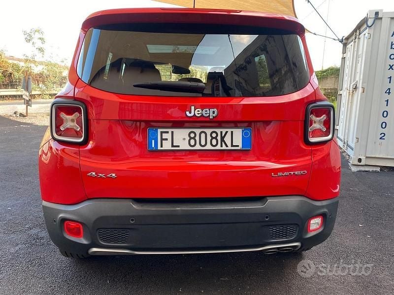 Usata Jeep Renegade 140 CV (102 kW) 2017 Rosso SUV