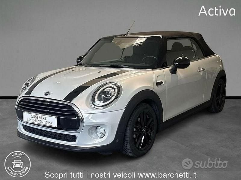 Usata Mini Cooper D Cabriolet 116 CV (85 kW) 2018 Grigio Cabrio