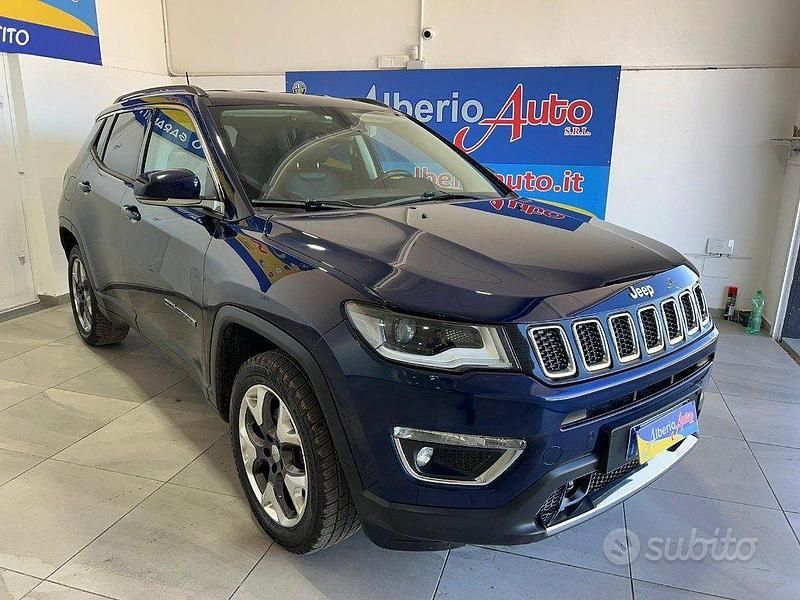 Usata Jeep Compass Limited 140 CV (102 kW) 2018 Blu SUV