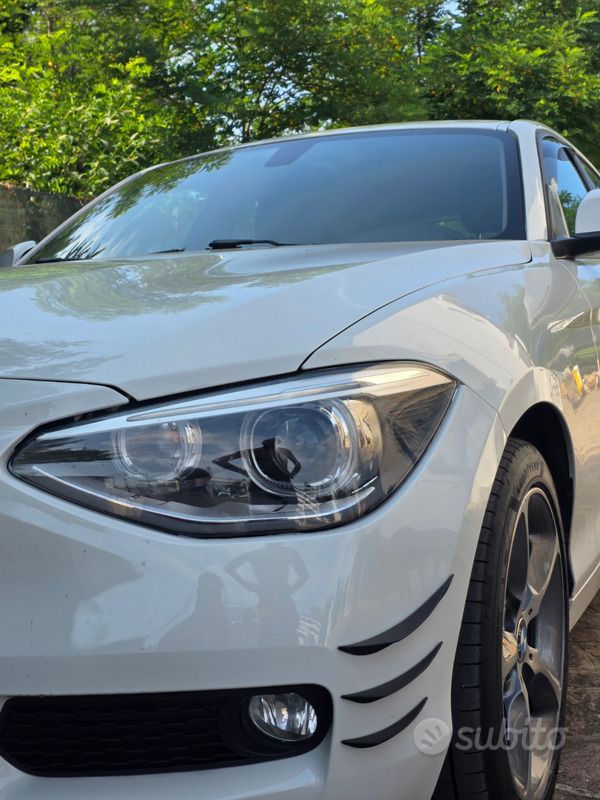 Usata BMW 116 Sport Line 116 CV (85 kW) 2012 Bianco Utilitaria