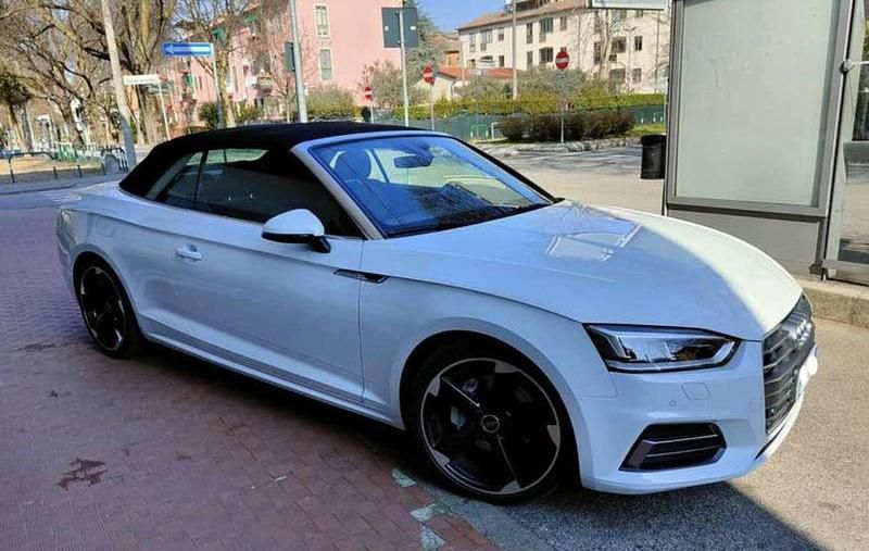 Usata Audi A5 Cabriolet Business 190 CV (139 kW) 2019 Bianco Cabrio
