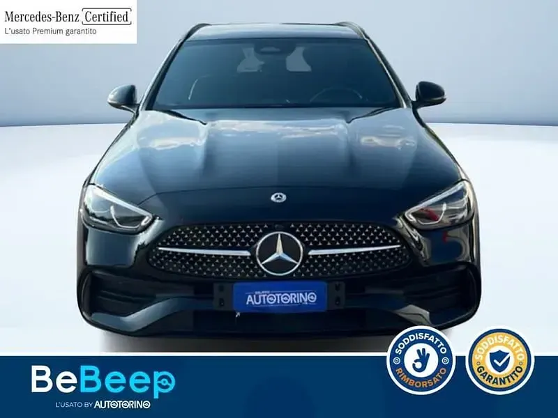 Usata Mercedes C220 AMG Line Premium Plus 197 CV (144 kW) 2023 Nero Station wagon
