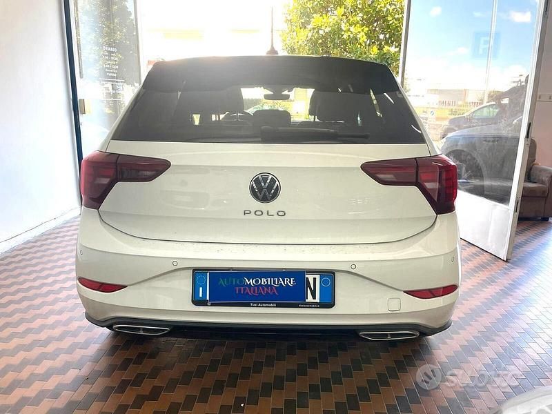 Usata VW Polo R-line 95 CV (69 kW) 2024 Bianco Berlina