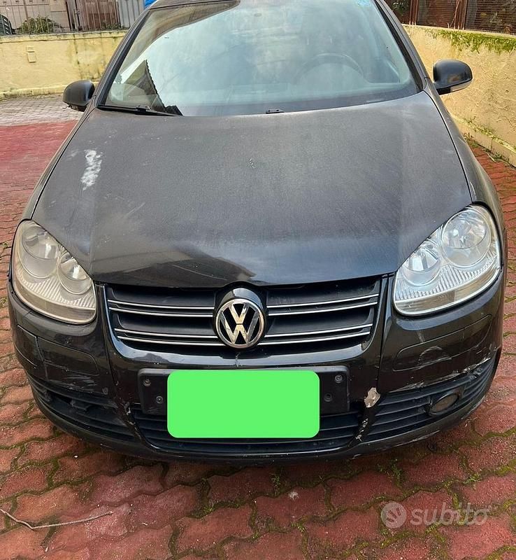Usata VW Golf VI 120 CV (88 kW) 2008 Nero Utilitaria