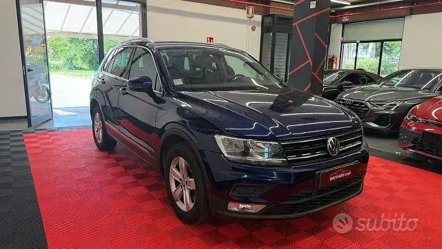 Usata VW Tiguan Style 150 CV (110 kW) 2017 Blu SUV