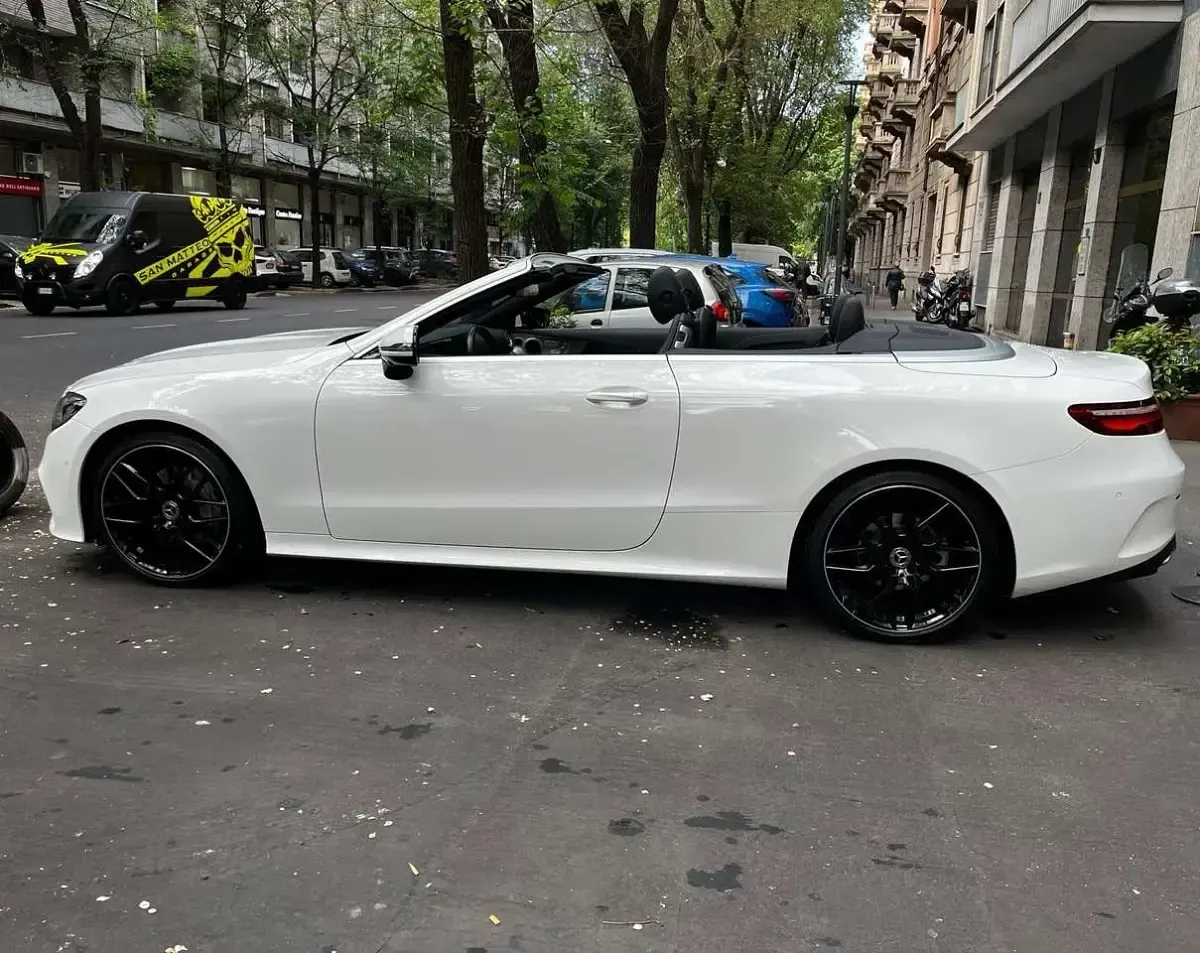 Usado Mercedes E200 Premium Plus 197 CV (144 kW) 2020 Blanco Descapotable