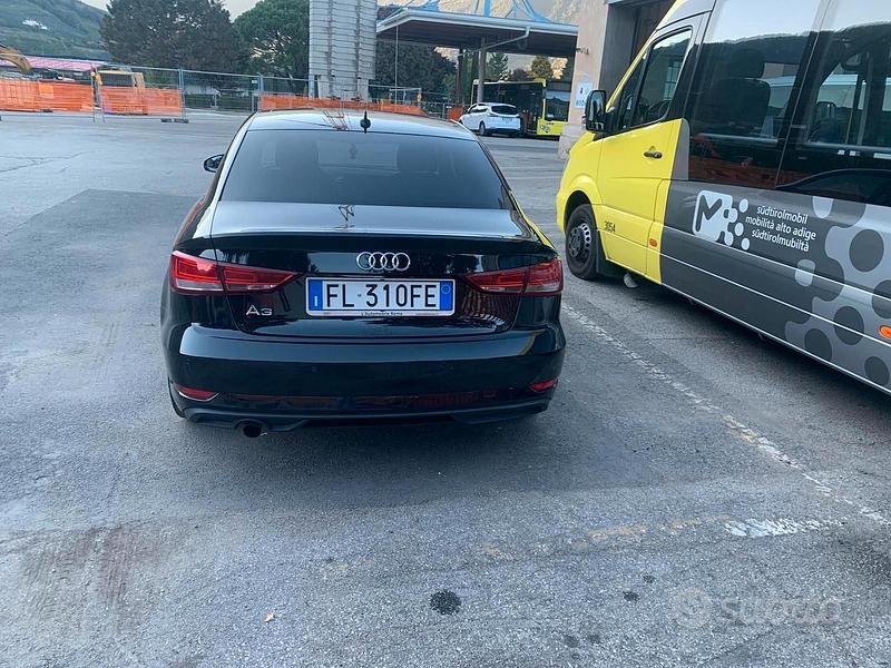 Usata Audi A3 2018 Nero Berlina