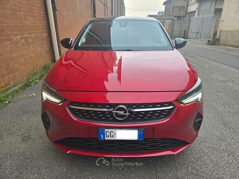 Usata Opel Corsa Elegance 101 CV (74 kW) 2021 Rosso Berlina
