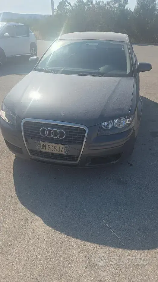 Usata Audi A3 90 CV (66 kW) 2006 Grigio Utilitaria