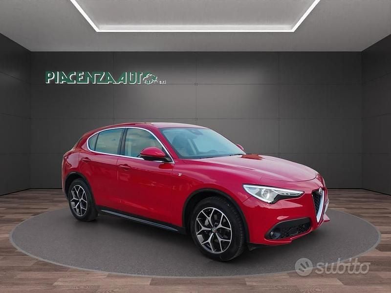 Usata Alfa Romeo Stelvio Ti 210 CV (154 kW) 2021 Rosso SUV