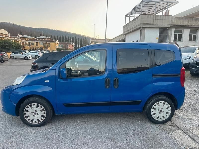 Käytetty Fiat Qubo Dynamic 75 HP (55 kW) 2009 Sininen Tila-auto