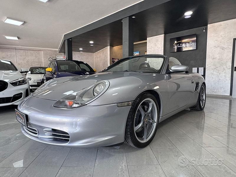 Usata Porsche Boxster 260 CV (191 kW) 2004 Grigio Cabrio