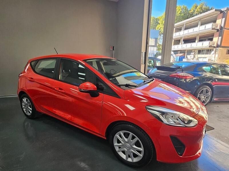 Usata Ford Fiesta Titanium 100 CV (73 kW) 2018 Rosso Utilitaria