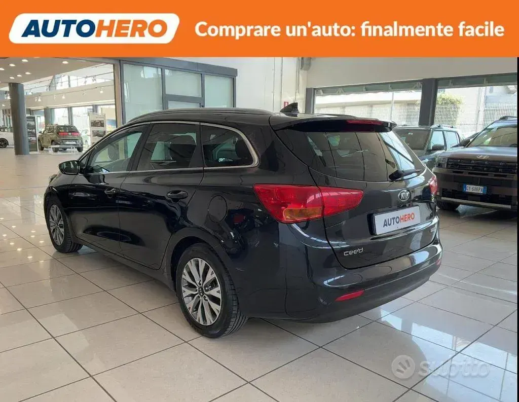 Usata Kia Ceed 136 CV (100 kW) 2017 Nero Utilitaria