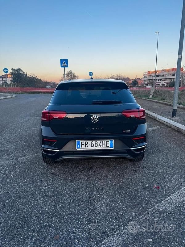 Usata VW T-Roc Advance 150 CV (110 kW) 2019 Grigio SUV