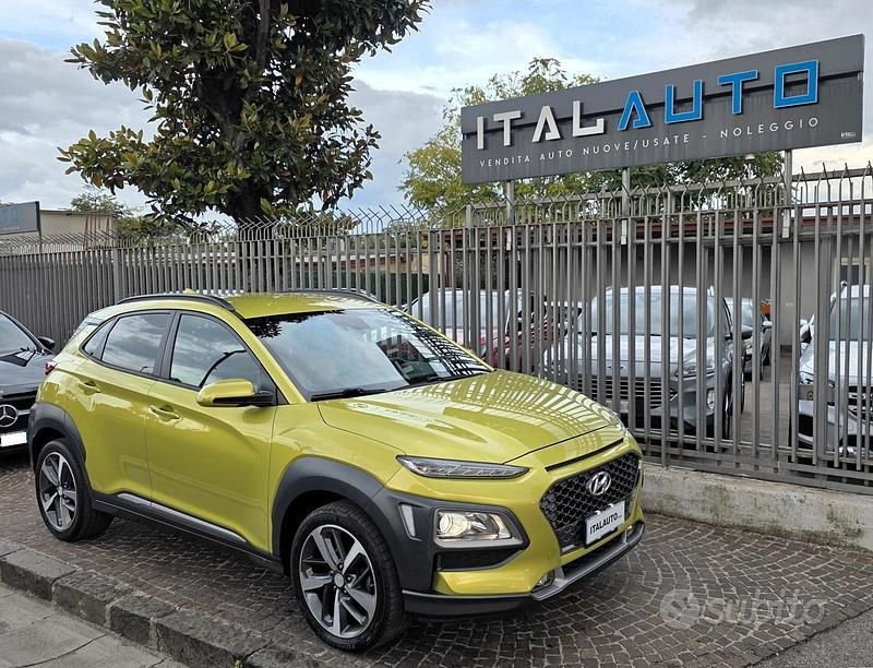 Usata Hyundai Kona Xpossible 116 CV (85 kW) 2018 Giallo SUV