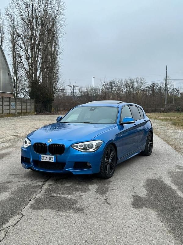 Usata BMW 125 M Sport 218 CV (160 kW) 2014 Blu/azzurro Utilitaria