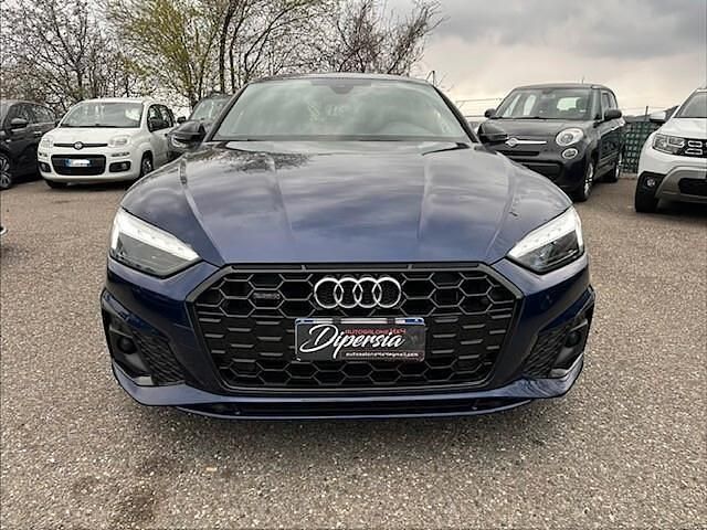 Usata Audi A5 S-Line 203 CV (149 kW) 2023 Blu Coupé