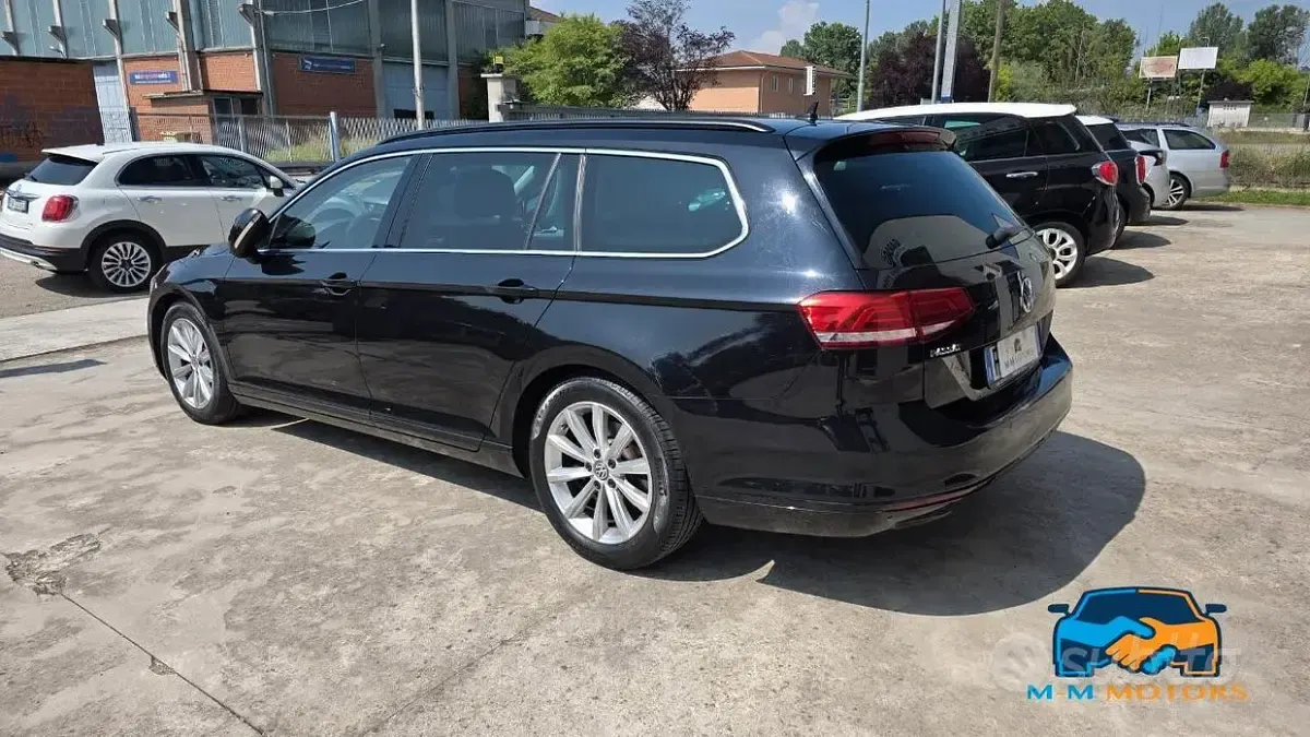 Usata VW Passat Business 150 CV (110 kW) 2019 Nero Station wagon