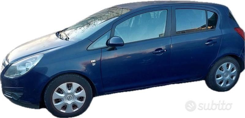 Begagnad Opel Corsa 85 HK (62 kW) 2010 Blå Halvkombi