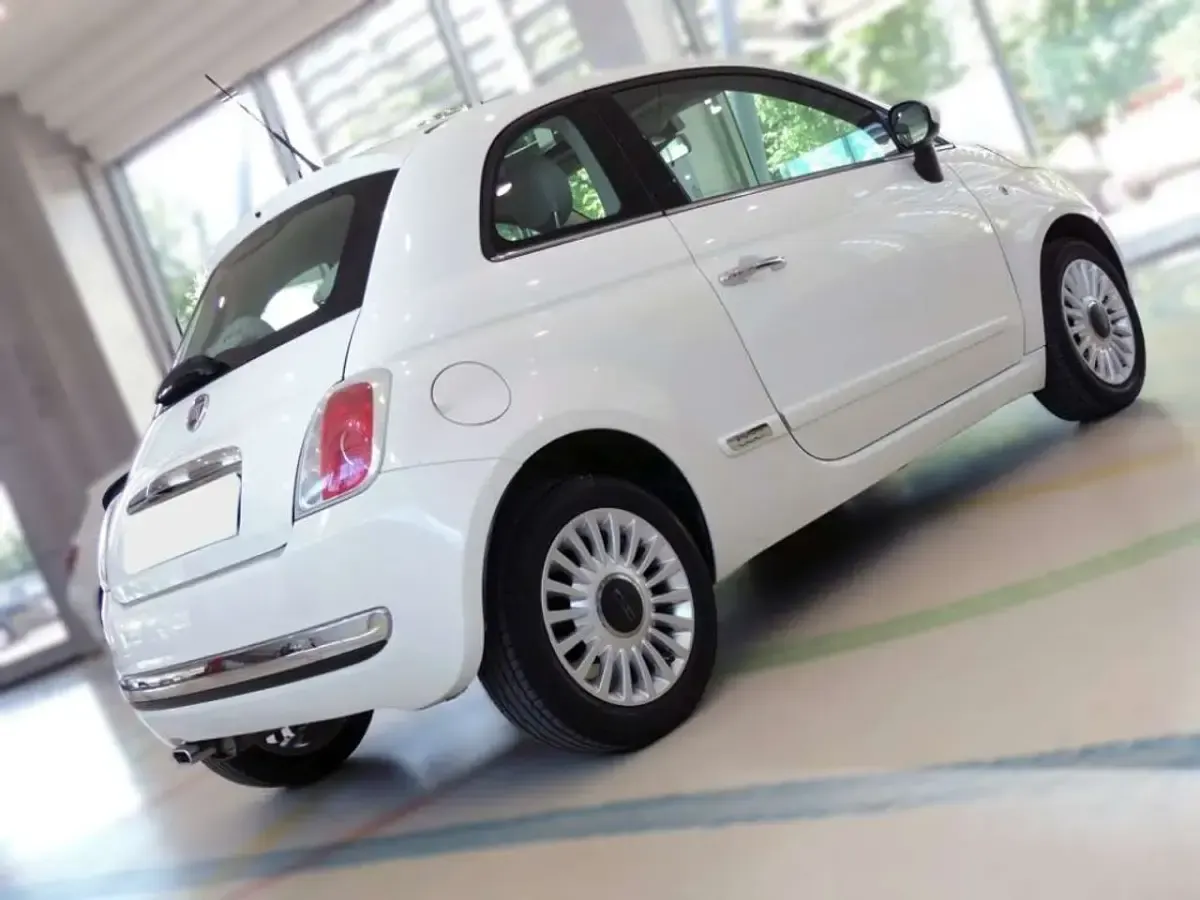 Usata Fiat 500 95 CV (69 kW) 2014 Bianco Cabrio