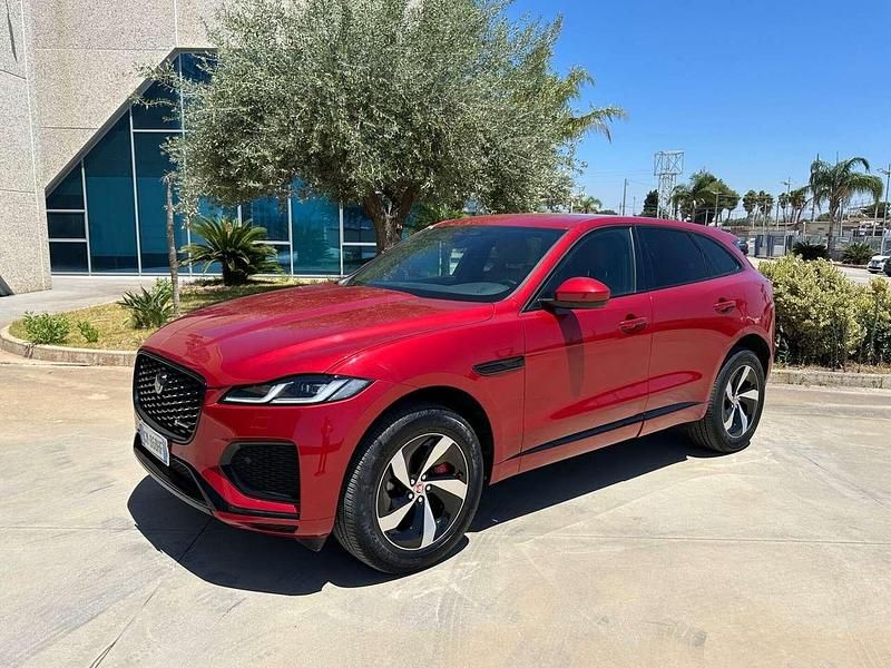 Rosso Usata 2023 Jaguar F-Pace R-Dynamic SUV | 46.900 € (Super prezzo) - Immagine 1/4