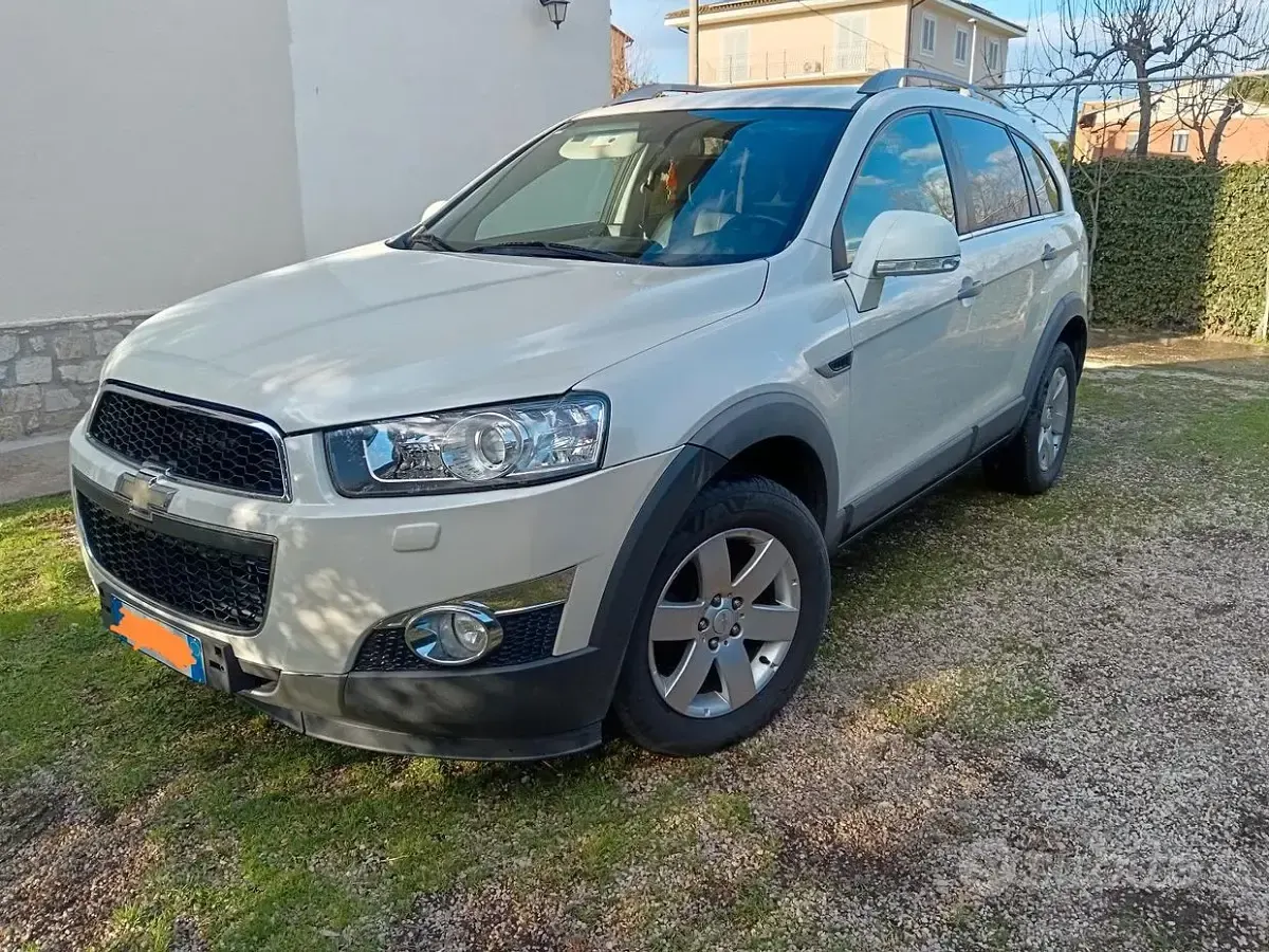 Usata Chevrolet Captiva 184 CV (135 kW) 2012 Bianco SUV