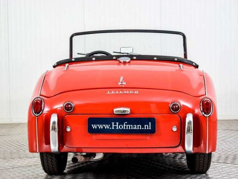 Usata Triumph TR3 100 CV (73 kW) 1959 Rosso Cabrio