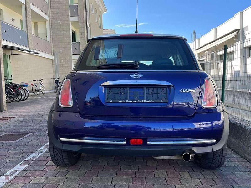 Usata Mini Cooper 116 CV (85 kW) 2004 Blu/azzurro Utilitaria