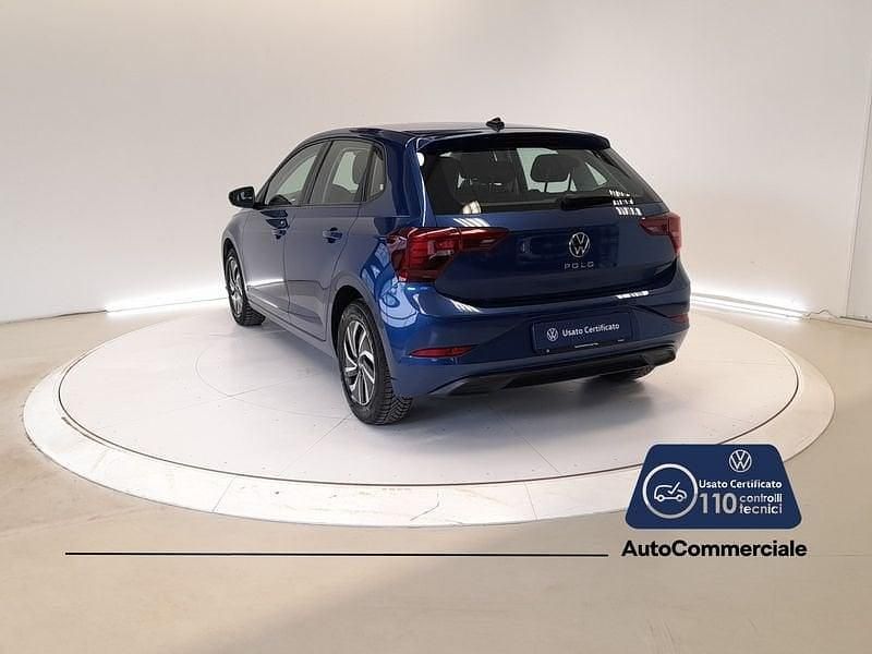 Usata VW Polo Life 95 CV (69 kW) 2022 Blu Utilitaria