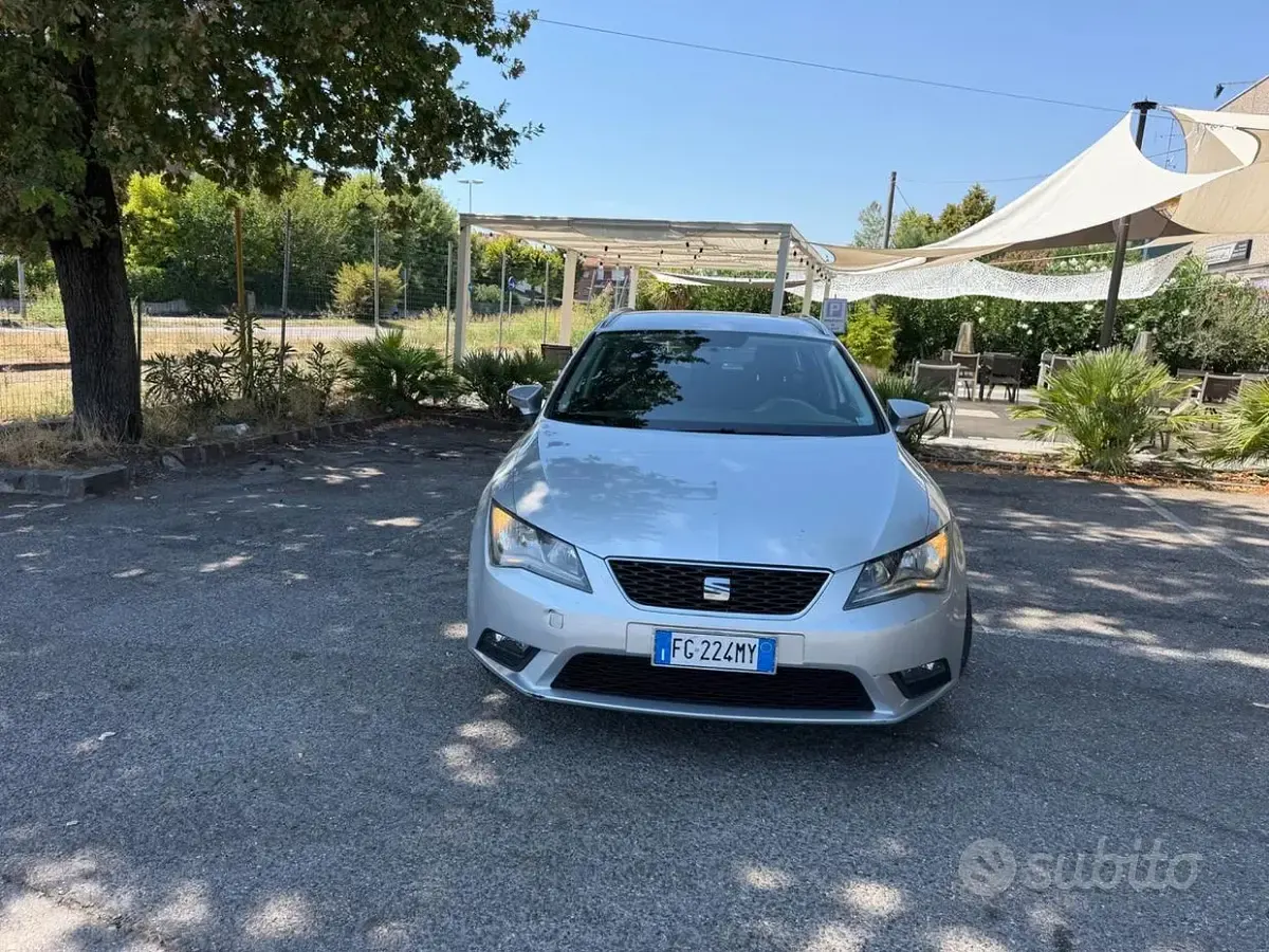 Usata Seat Leon ST FR 150 CV (110 kW) 2016 Grigio Station wagon