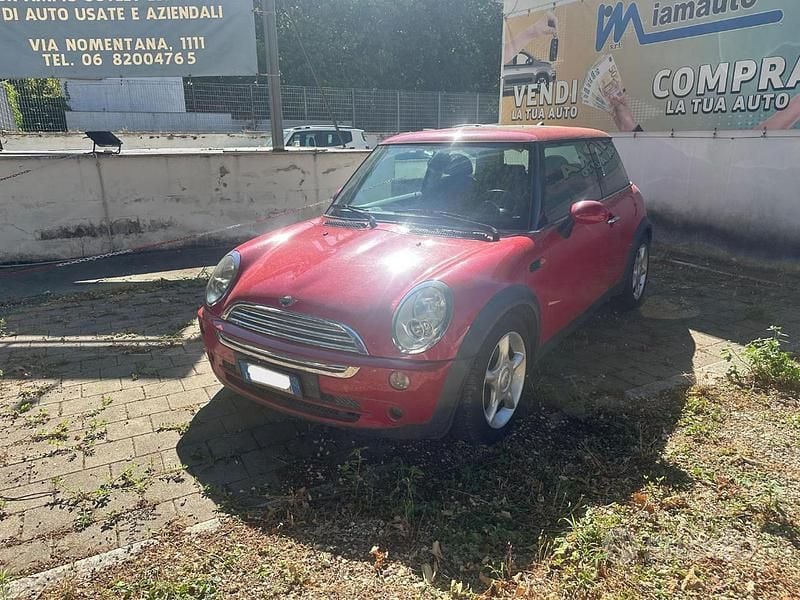 Usata Mini Cooper 116 CV (85 kW) 2005 Rosso Utilitaria