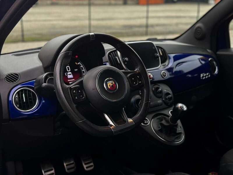 Usata Abarth 595 145 CV (106 kW) 2021 Blu/azzurro Utilitaria