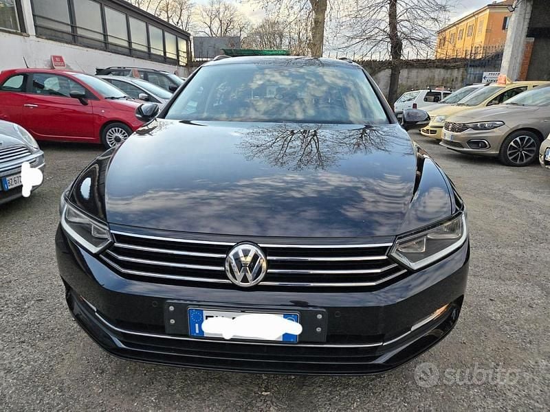 Usata VW Passat Executive 150 CV (110 kW) 2017 Nero Station wagon
