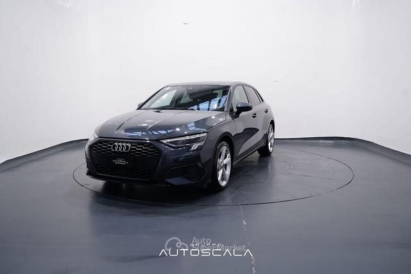 Usata Audi A3 Advanced 116 CV (85 kW) 2023 Grigio manhattan Berlina