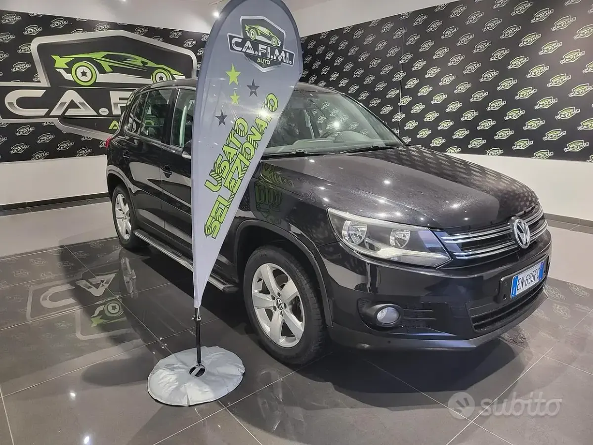 Usata VW Tiguan 122 CV (89 kW) 2012 Nero SUV