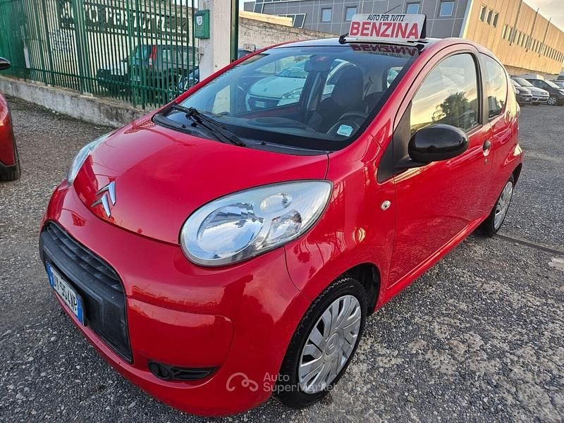 Usata Citroën C1 68 CV (50 kW) 2009 Rosso Utilitaria
