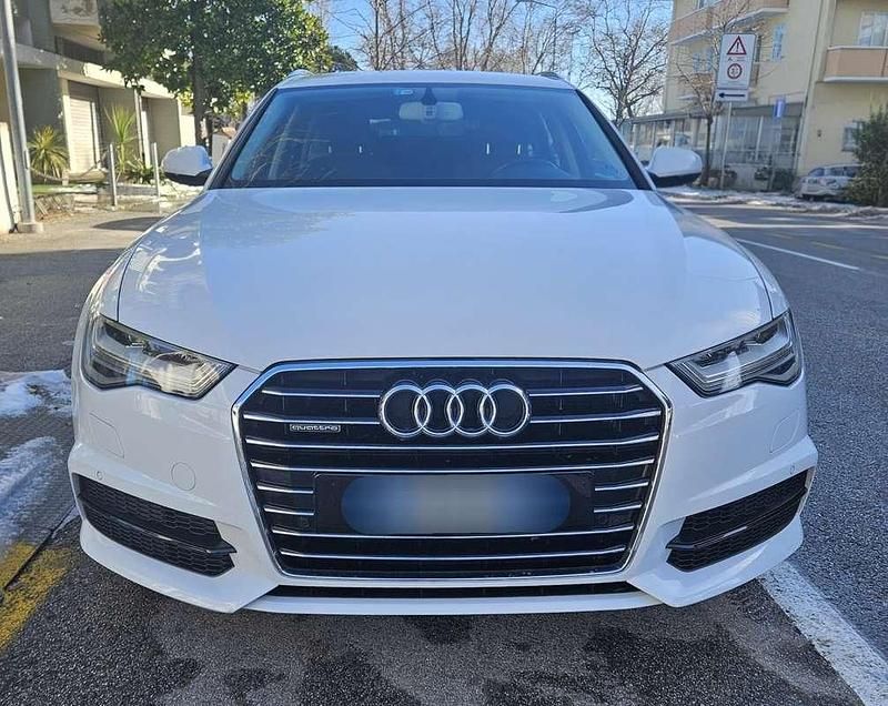 Usata Audi A6 190 CV (139 kW) 2018 Bianco Station wagon