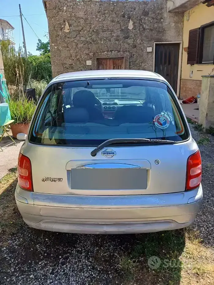 Usata Nissan Micra 82 CV (60 kW) 2002 Grigio Utilitaria