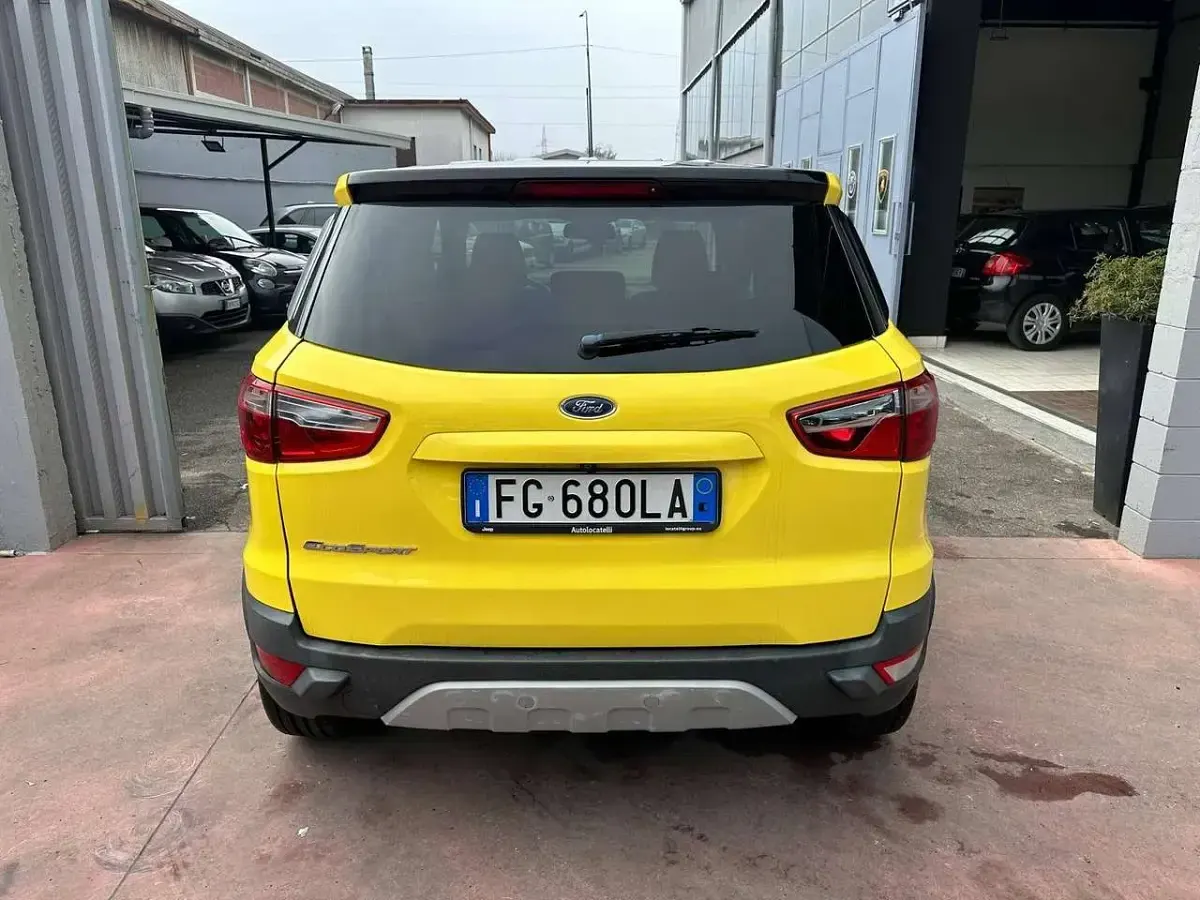 Usata Ford Ecosport Business Edition 95 CV (69 kW) 2016 Giallo SUV