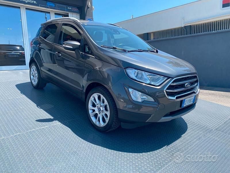 Usata Ford Ecosport Titanium S 125 CV (91 kW) 2021 Magnetic grey met SUV