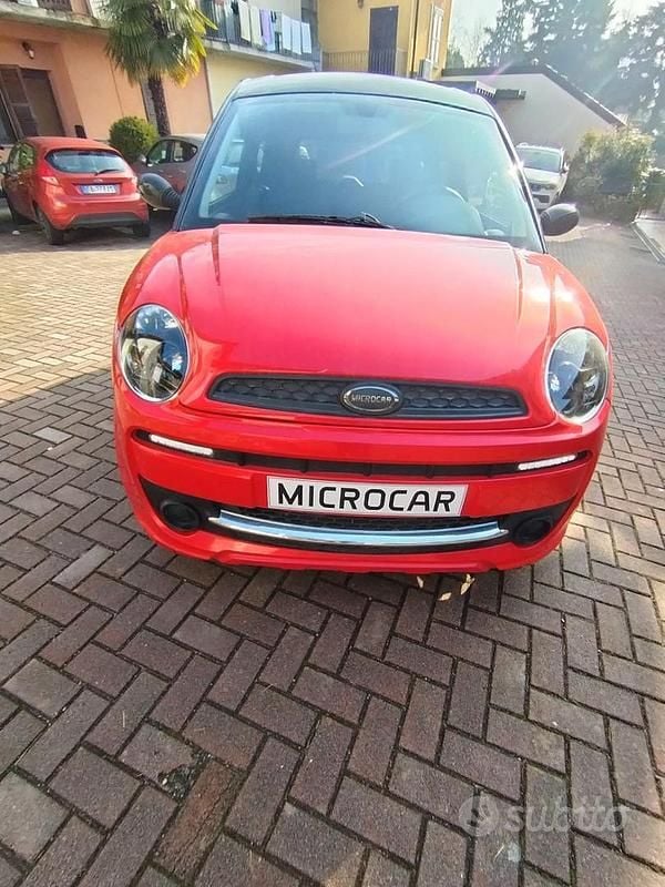 Usata Microcar M.Go 2019 Rosso Utilitaria