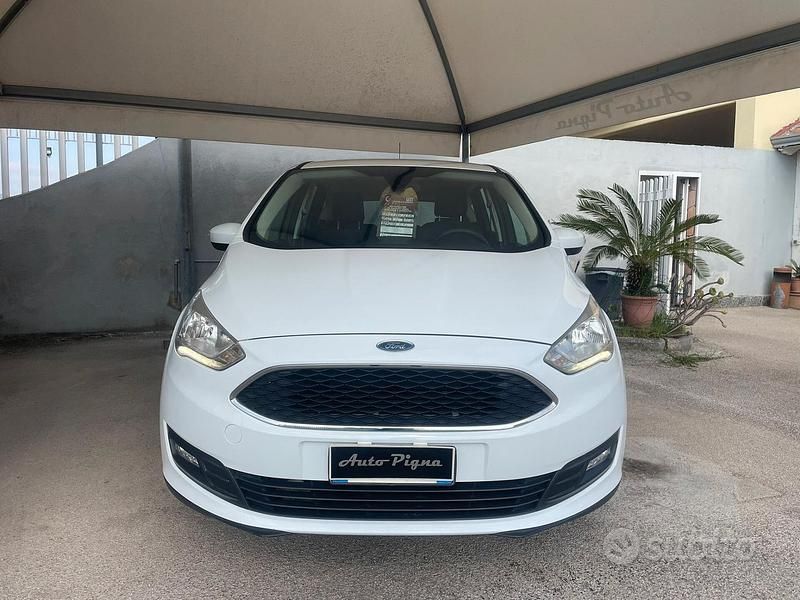 Usata Ford C-MAX Titanium 120 CV (88 kW) 2016 Bianco Monovolume
