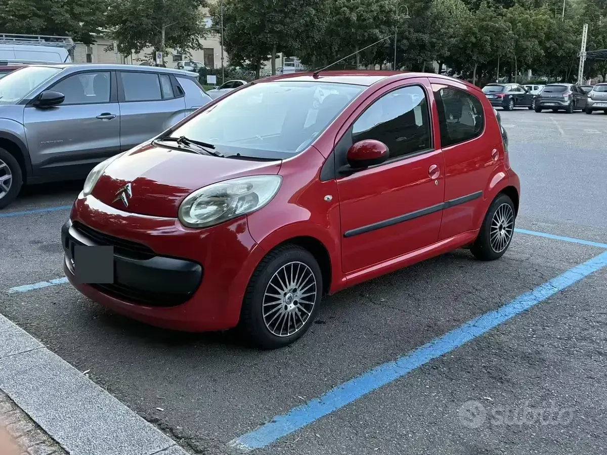 Usata Citroën C1 2006 Rosso Utilitaria