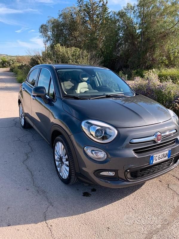 Grigio Usata 2017 Fiat 500 Lounge Monovolume | 12.500 € (Buon prezzo) - Immagine 1/4